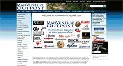 Desktop Screenshot of manventureoutpost.com